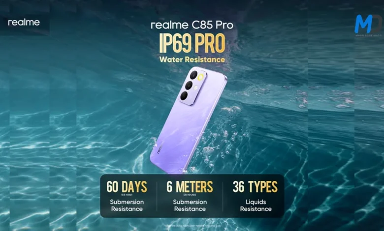 Realme C85 Pro set to launch as Bangladesh’s first IP69 Pro water-resistant phone