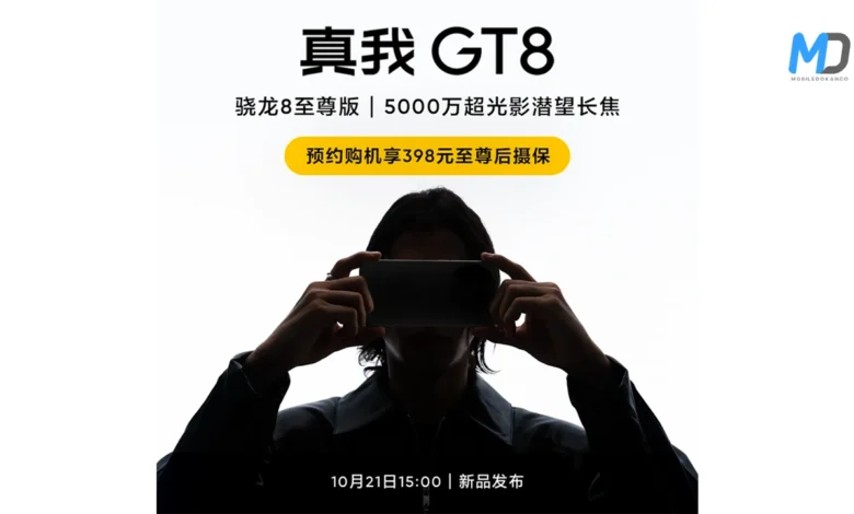 Realme GT 8 pre-order begins in China with key specs revealed