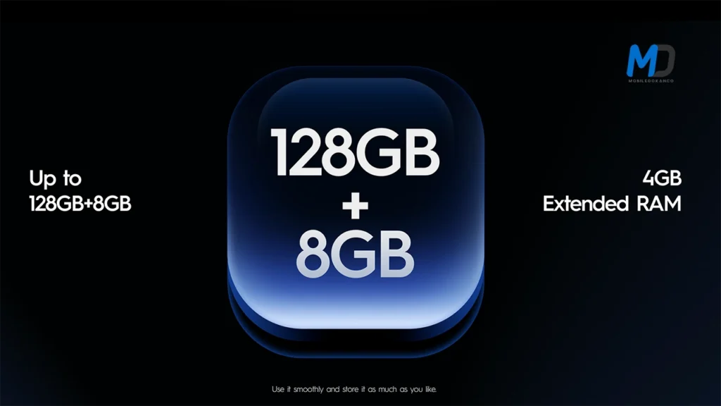 8GB RAM and 128GB ROM