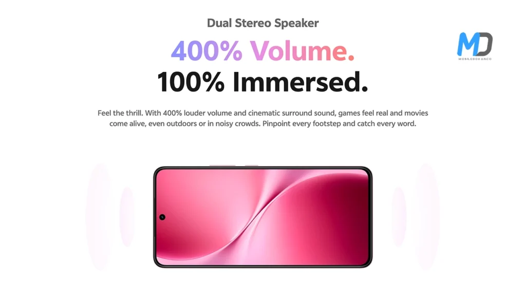 Dual Stereo Speakers