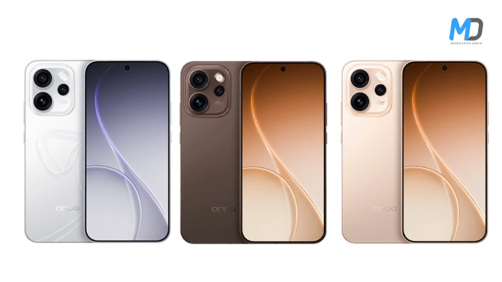 Oppo Reno 15 Pro color options