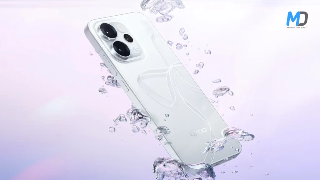 Oppo Reno 15 water protection