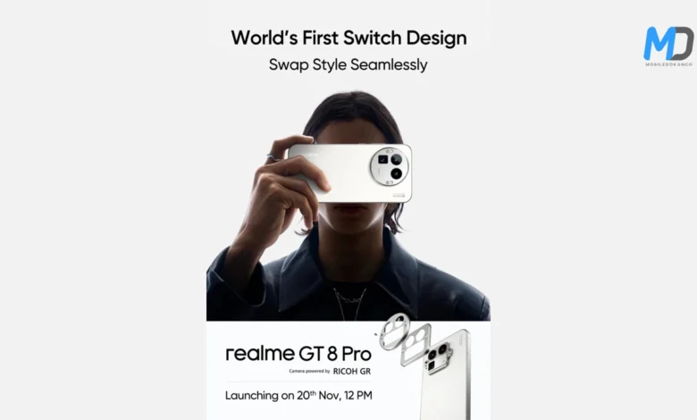 Realme GT 8 Pro Global launch begins in India on November 20