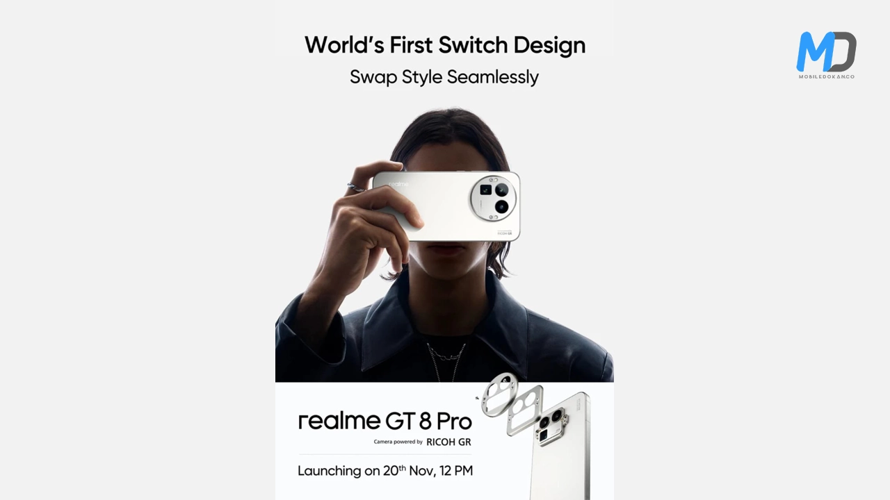Realme GT 8 Pro Global launch begins in India on November 20