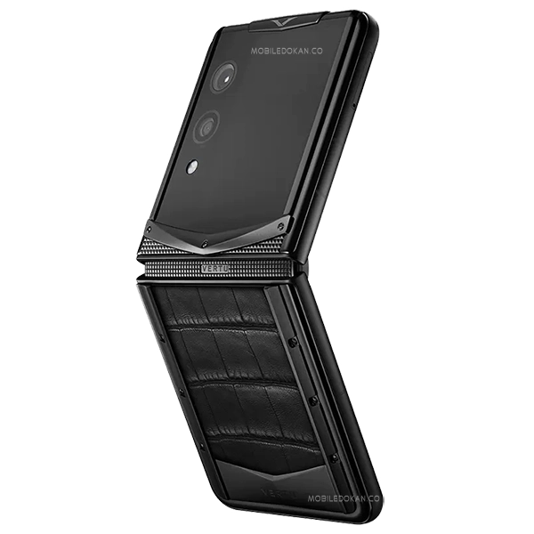 Vertu Quantum Flip Alligator Black