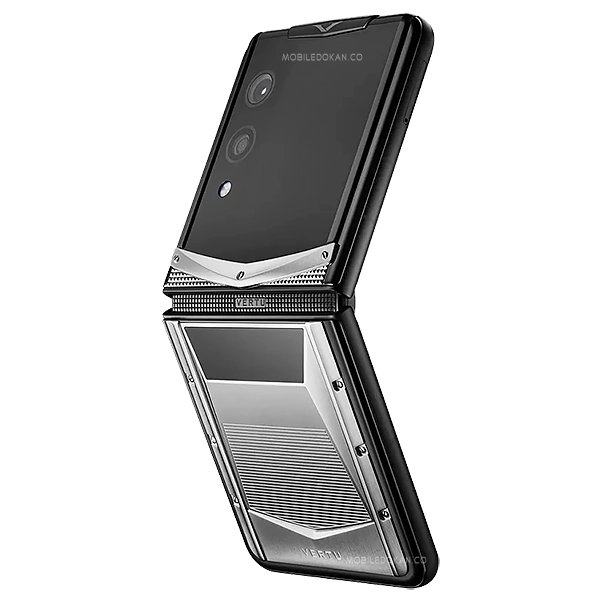 Vertu Quantum Flip Cyber Silver