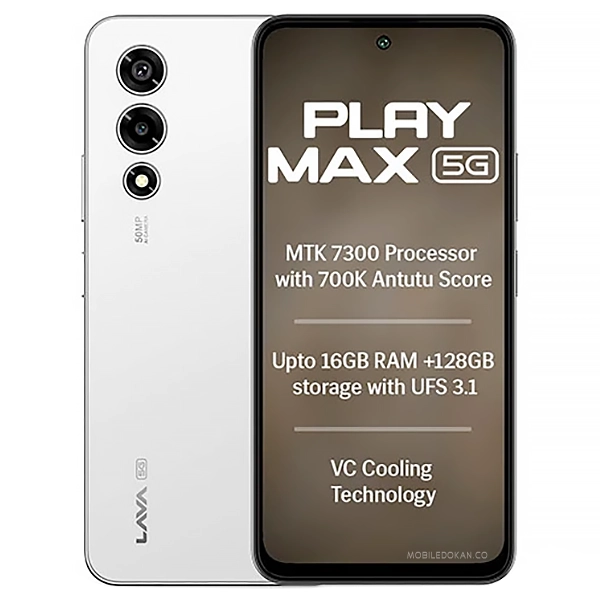 Lava Play Max Himalayan White