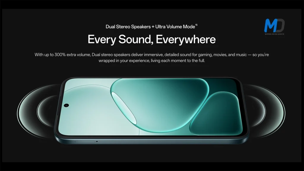 Dual Stereo Speakers