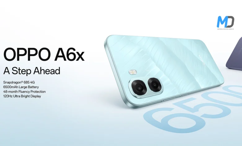 Oppo A6x 4G Officially Launched in Bangladesh