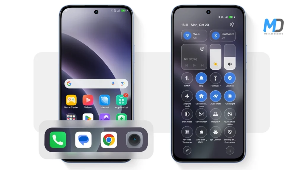 Realme New Fluid Glass UI