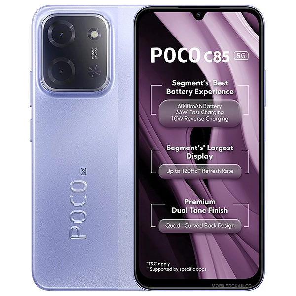 Xiaomi Poco C85 5G Mystic Purple