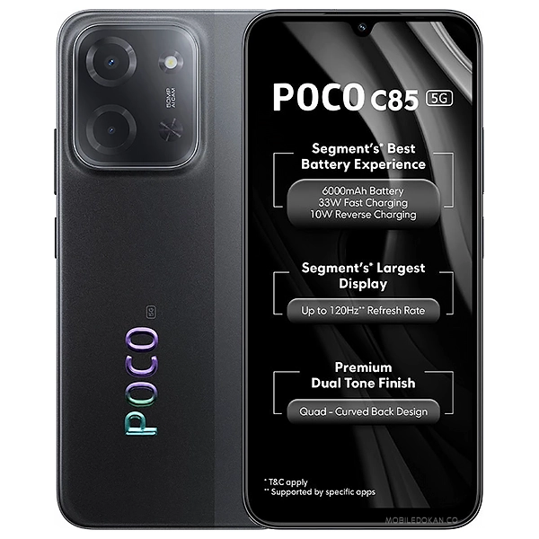 Xiaomi Poco C85 5G Power Black