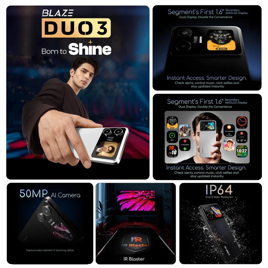 Lava Blaze Duo 3 5G Features