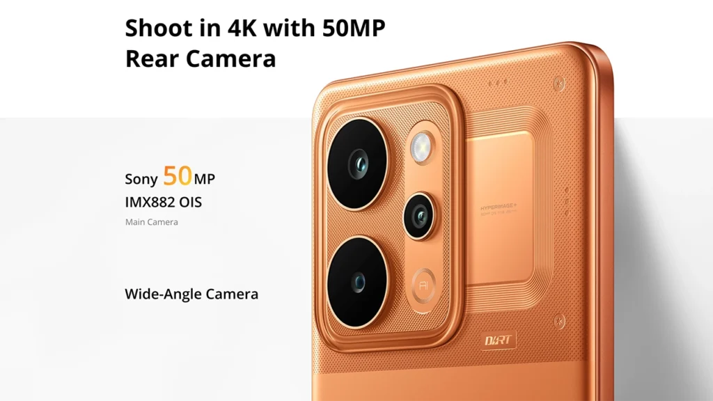 Realme P4 Power 50MP Sony IMX882 Camera