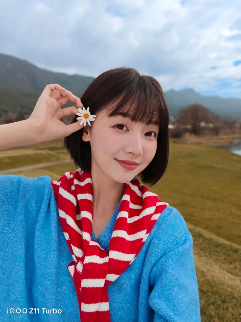 Vivo iQOO Z11 Turbo Front Portrait Sample