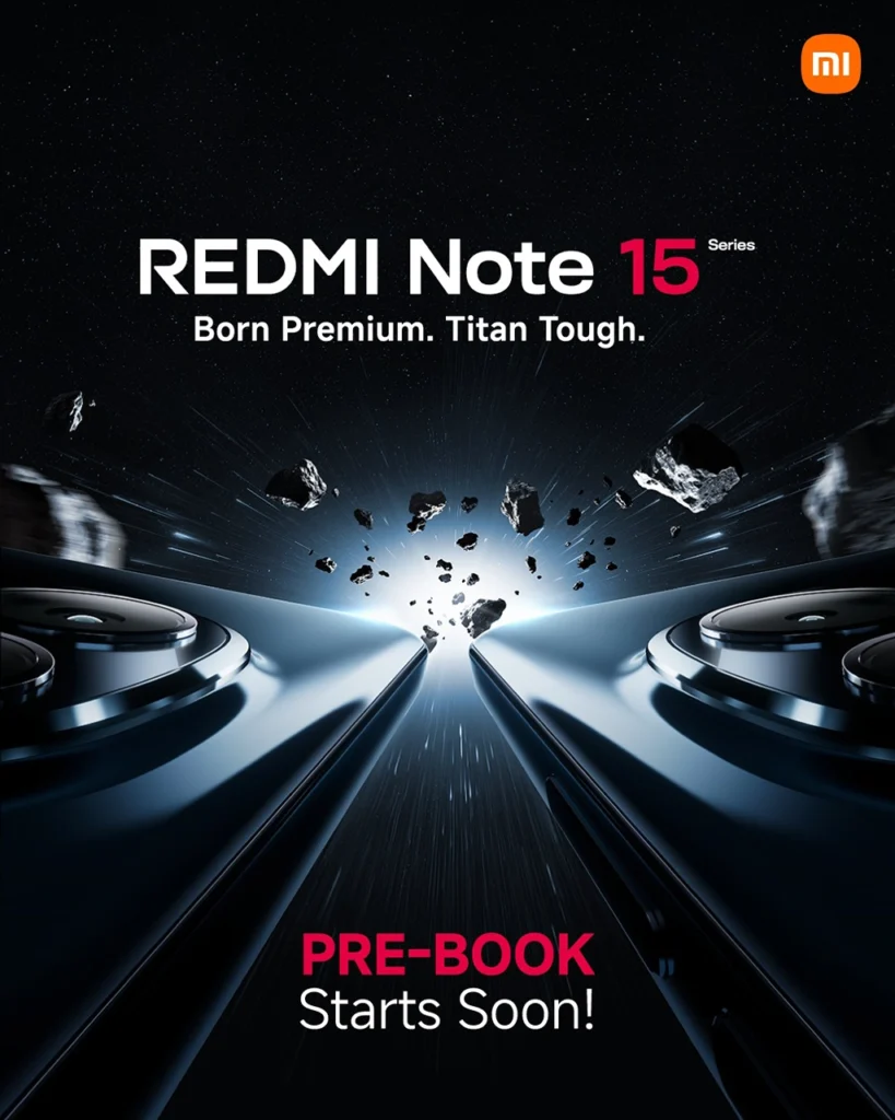 Xiaomi Redmi Note 15 Series Pre-book