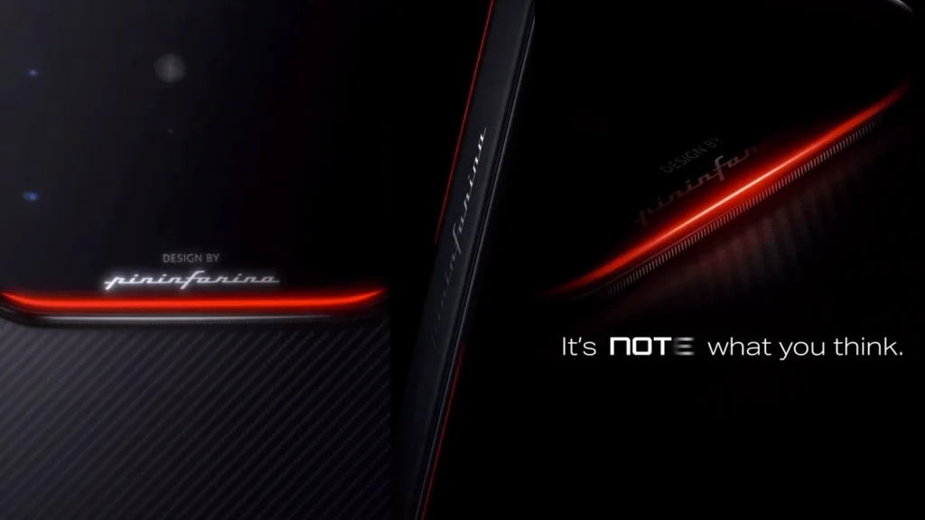 Infinix Note 60 Ultra Designed Pininfarina