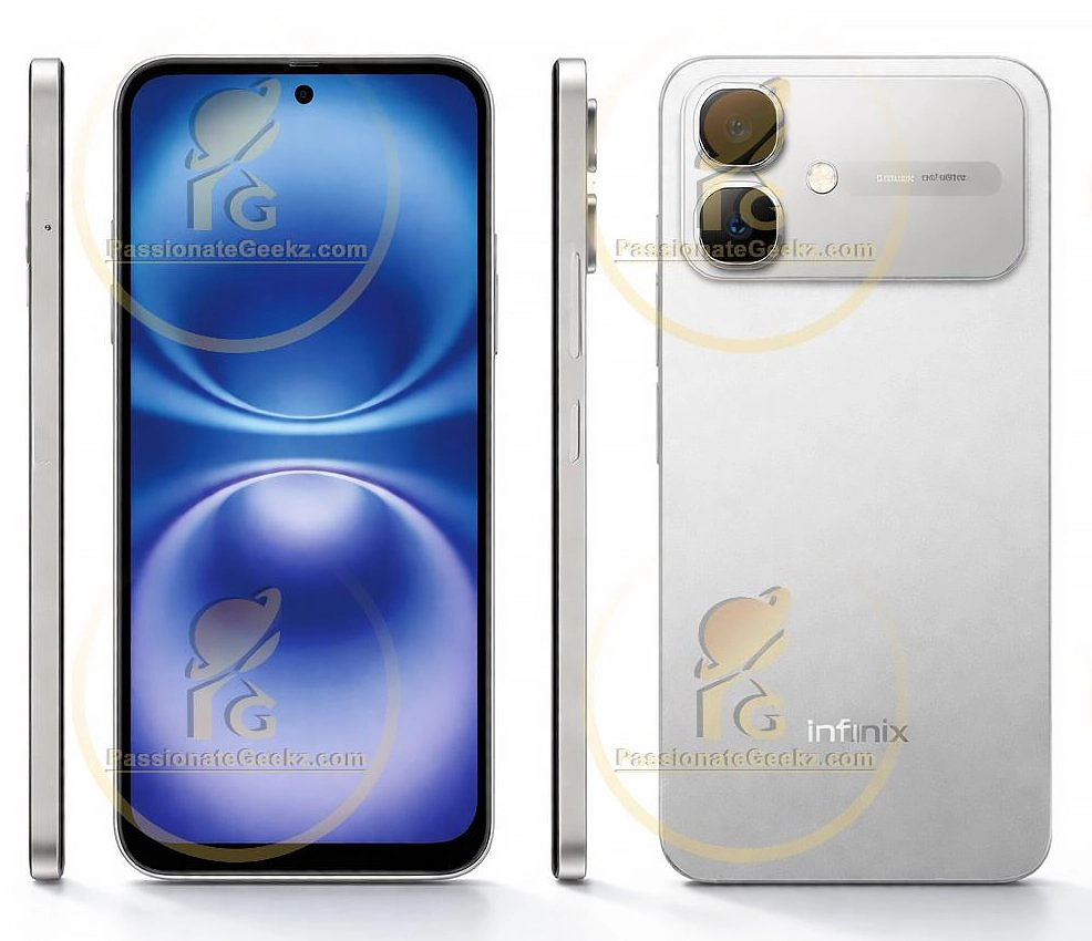 Infinix SMART 20 4G Render Look
