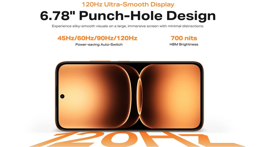 Infinix Smart 20 4G 6.78-inch Display