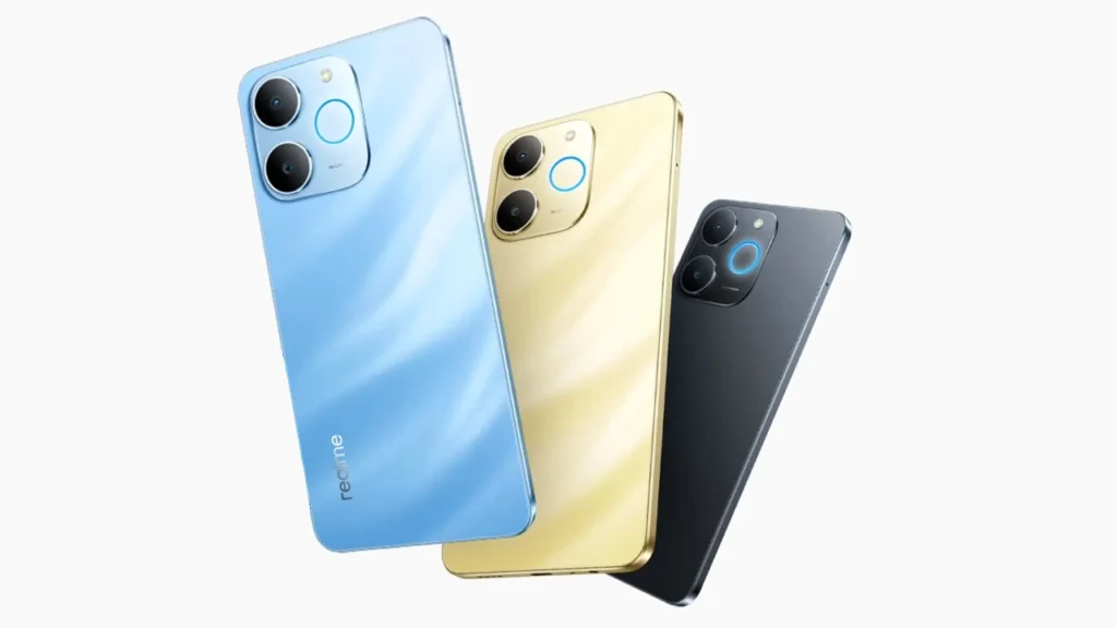 Realme P4 Lite 4G color options