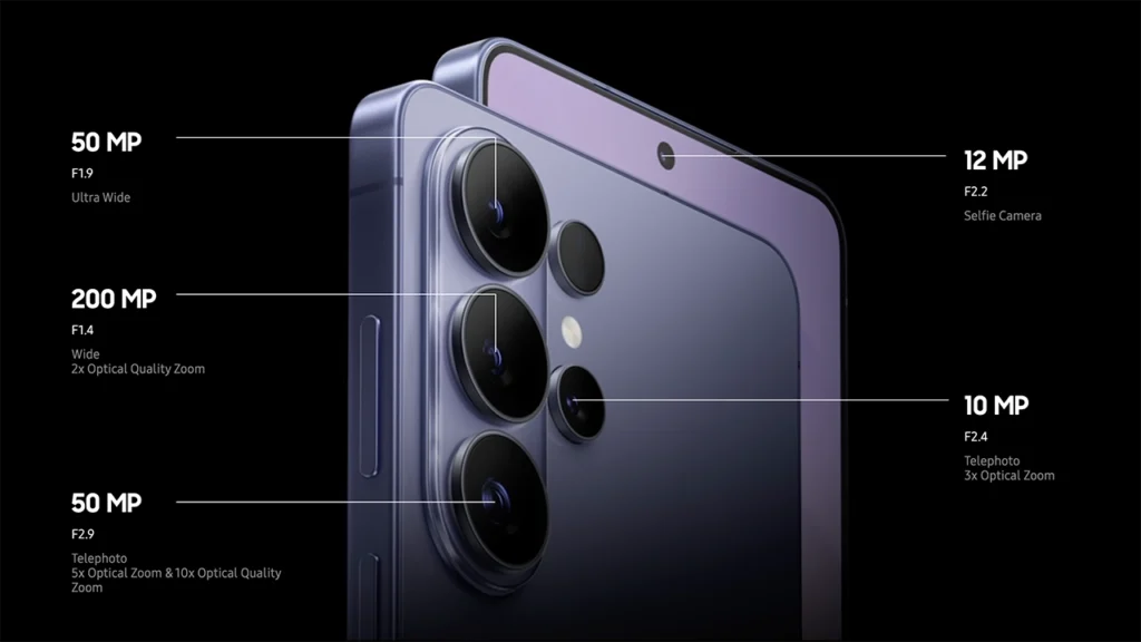 Samsung Galaxy S26 Ultra 200MP Rear Camera