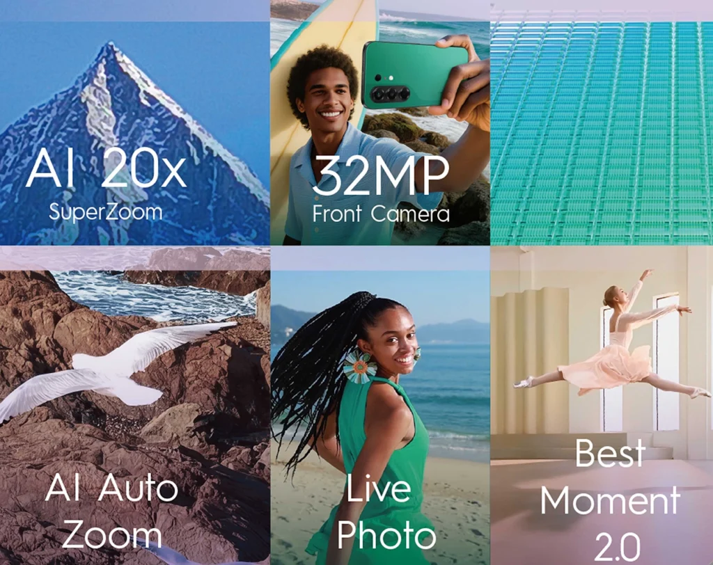 Tecno Camon 50 Series 32MP Selfie Camera