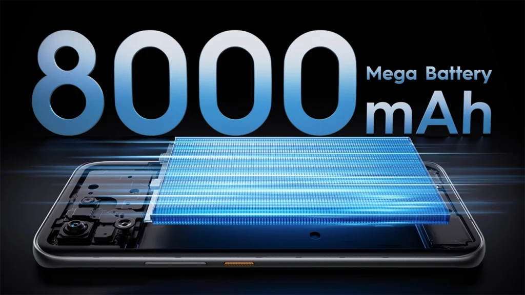 Tecno POVA Curve 2 5G 8000mAh Battery