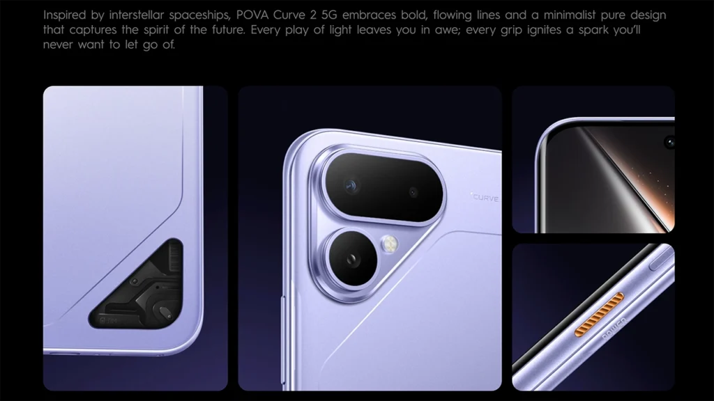 Tecno POVA Curve 2 5G Inspired by Interstellar Spaceships