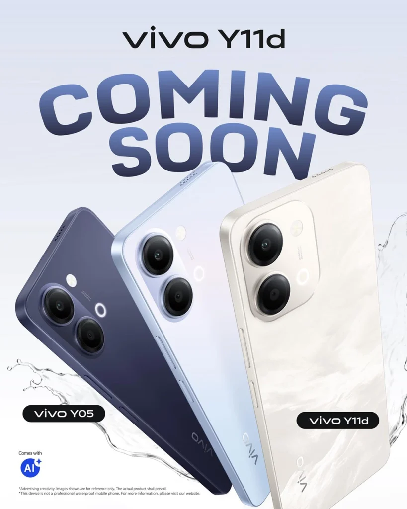 Vivo Y05 and Y11d Coming Soon