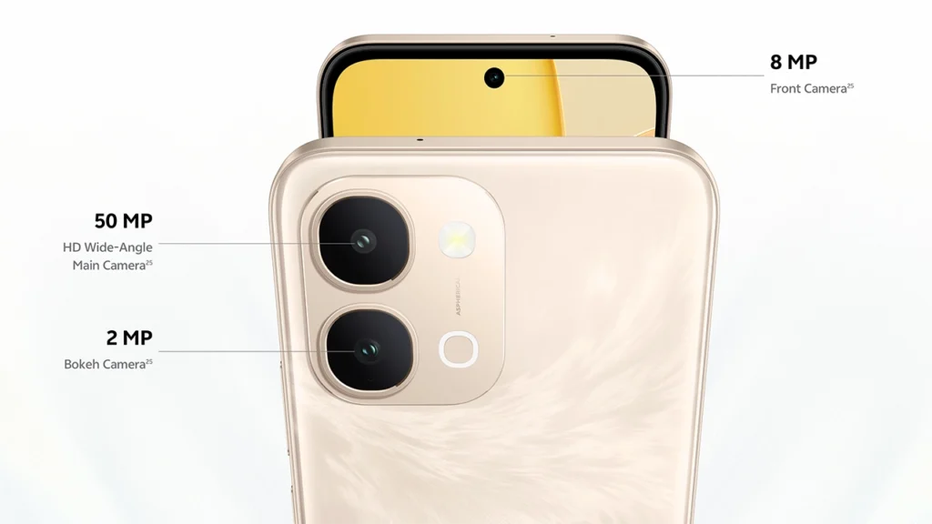 Vivo Y31d 4G 50MP Rear, 8MP Selfie Camera