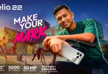 Helio 22 launched in Bangladesh with a 6.75-inch display and a 50MP camera