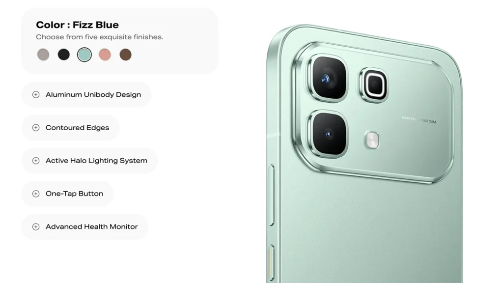 Infinix Note 60 Design