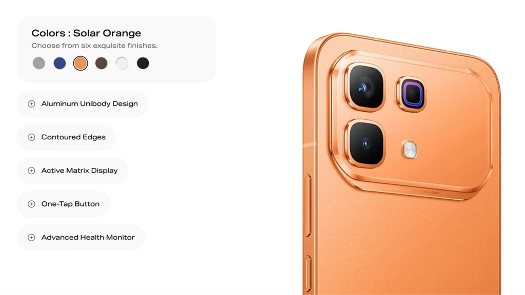 Infinix Note 60 Pro Design