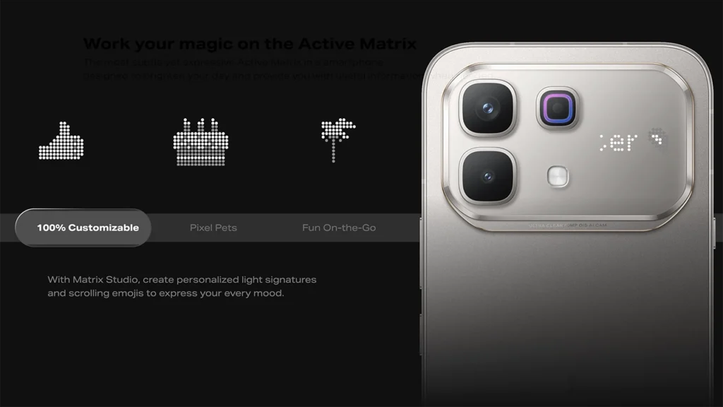 Infinix Note 60 Pro Display with Active-Matrix Display