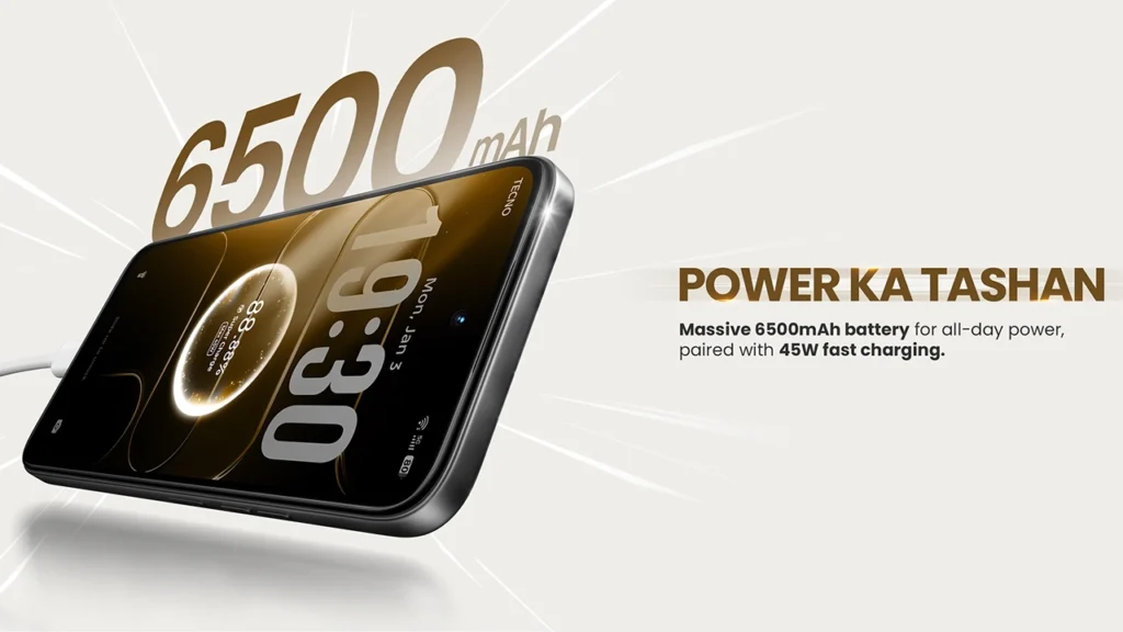Tecno Spark 50 5G 6500mAh Battery