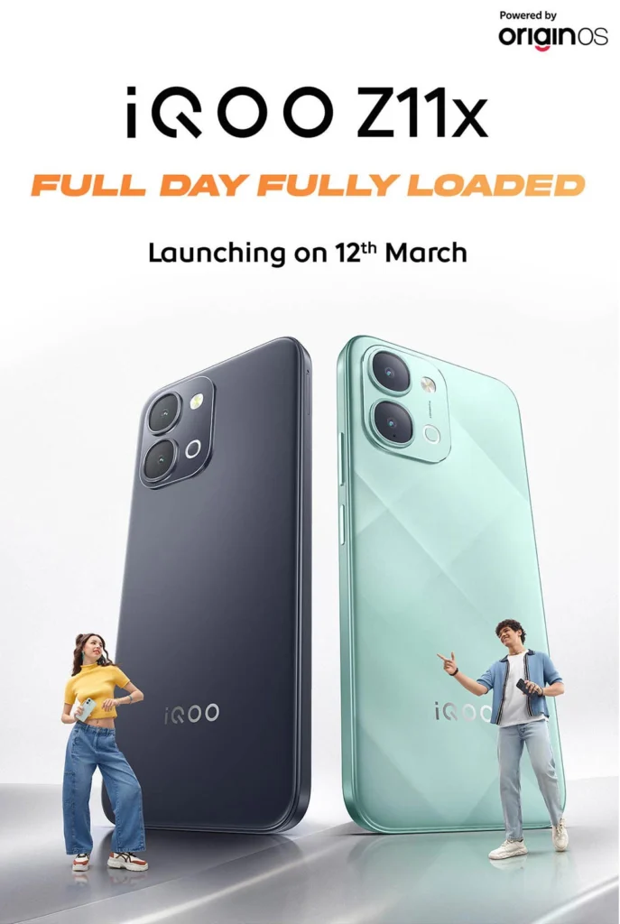 Vivo iQOO Z11x Launching on 12th March 2026