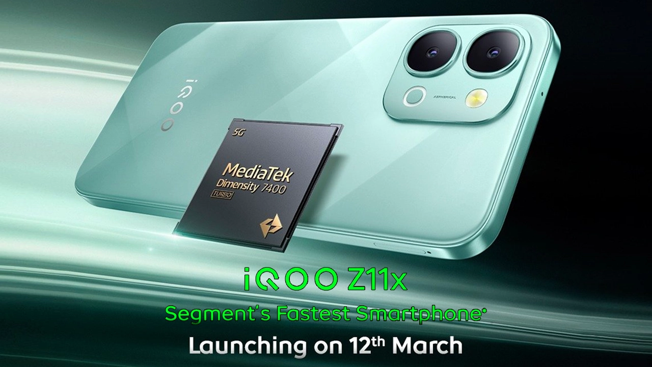 iQOO Z11x promotional images reveal design and key specs, ahead of March 12 launch