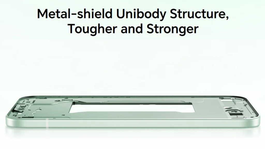 Honor 600 Lite vacuum forged aluminum unibody structure