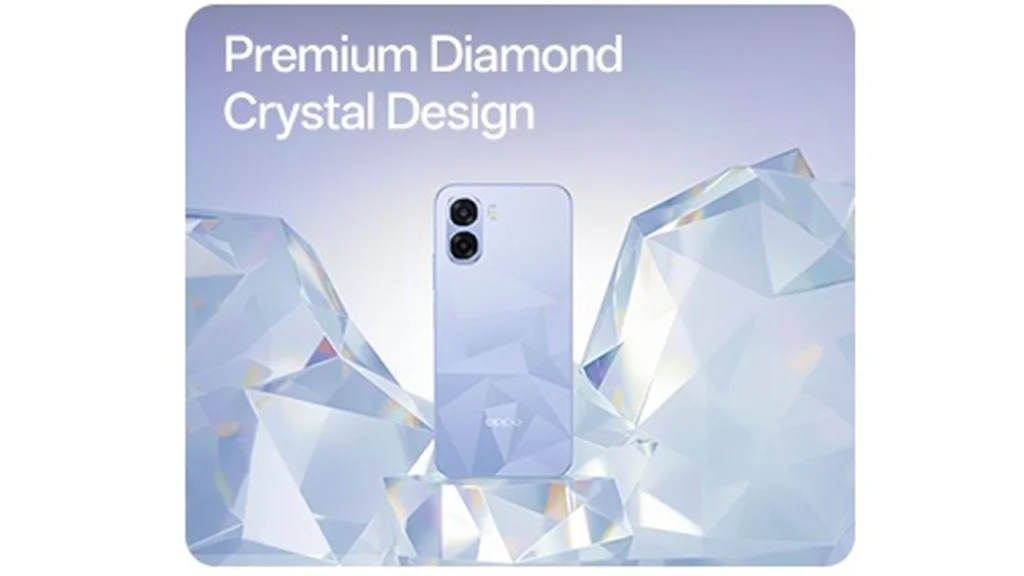 OPPO A6K premium diamond crystal design