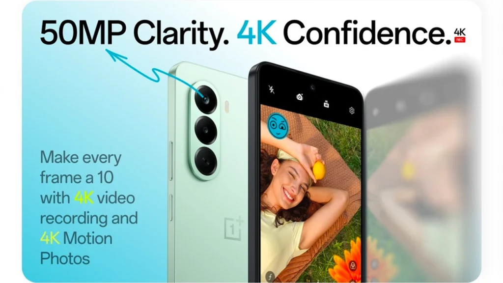 50MP camera with 4K recording support