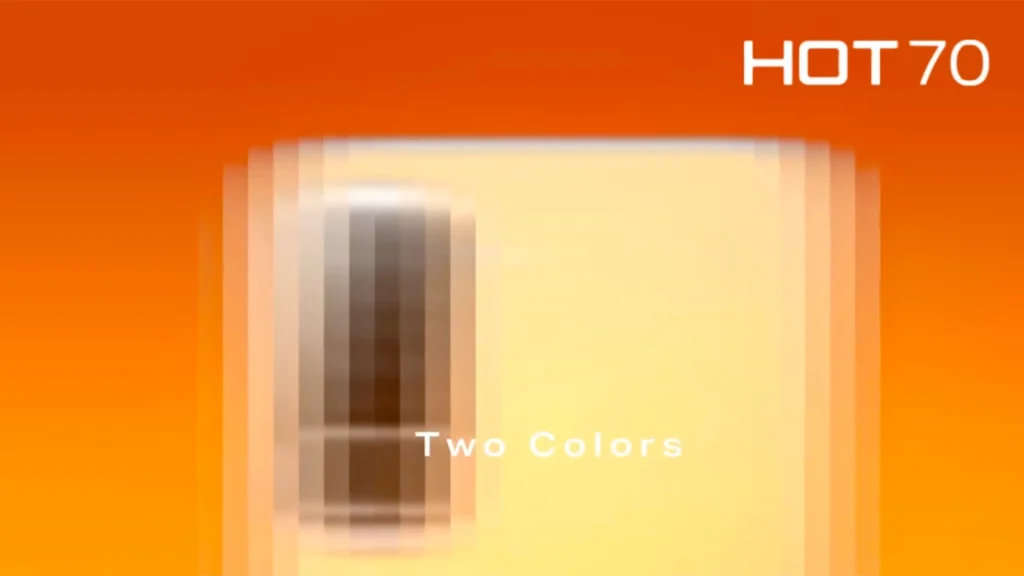 Infinix Hot 70 series with color changing design