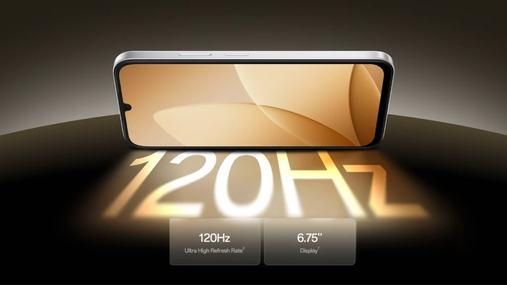 OPPO A6c 120Hz Ultra-Bright Display