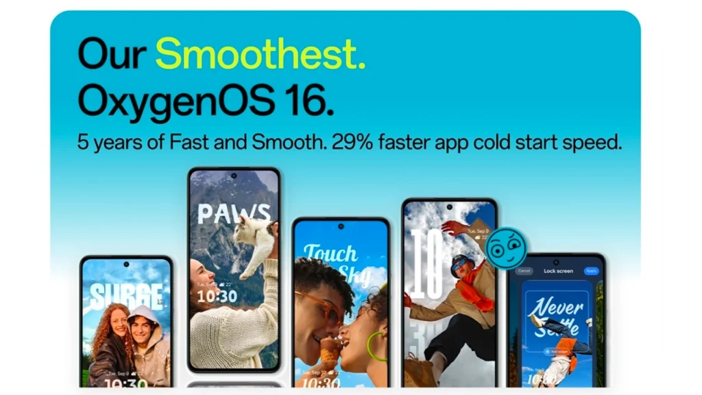 OxygenOS16 with 5 years of security