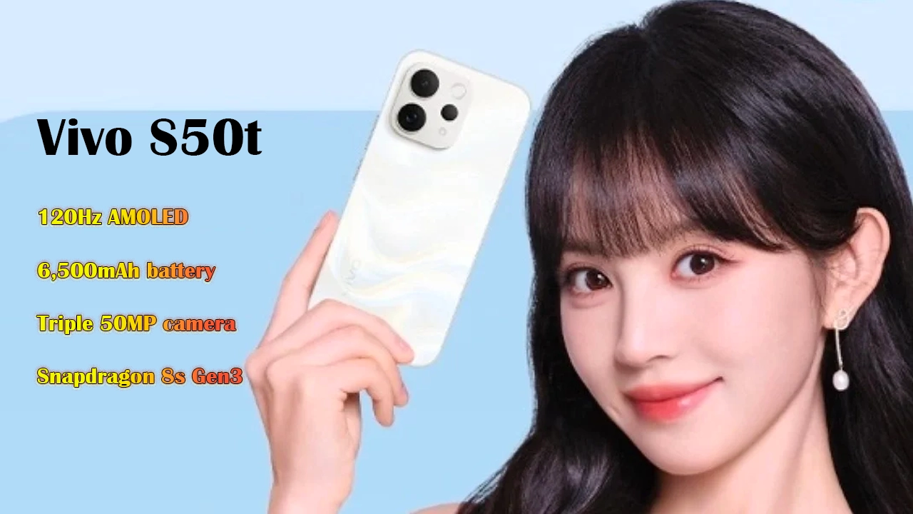 Vivo S50t launched in China with 120Hz AMOLED and Snapdragon 8s Gen3