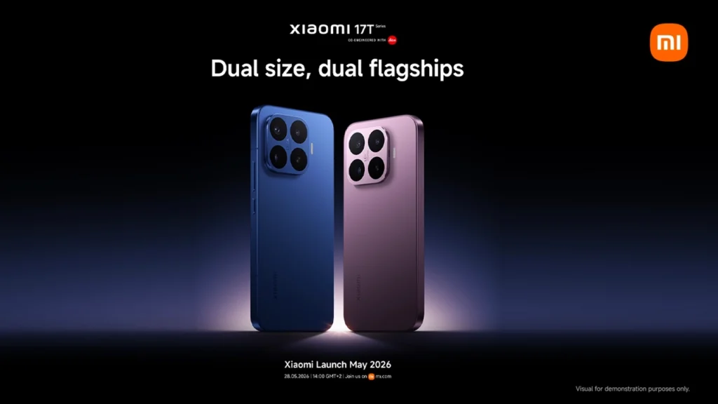 Xiaomi 17T series official launch teaser
