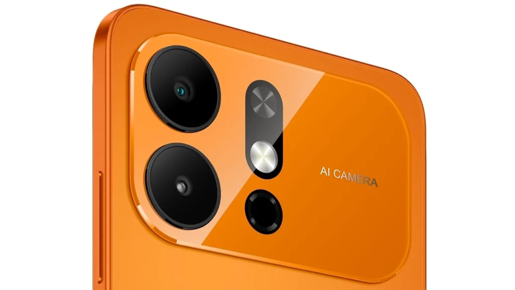 itel A100 Pro rear camera