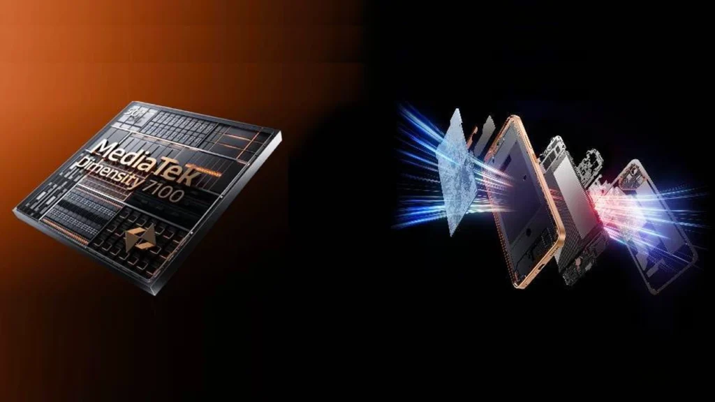 MediaTek Dimensity 7100 SoC and a large graphite cooling system in Tecno Pova 8