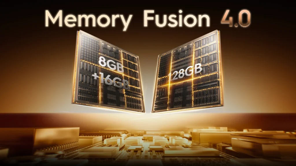 Memory Fusion 4.0 in the Tecno Spark 50 Pro