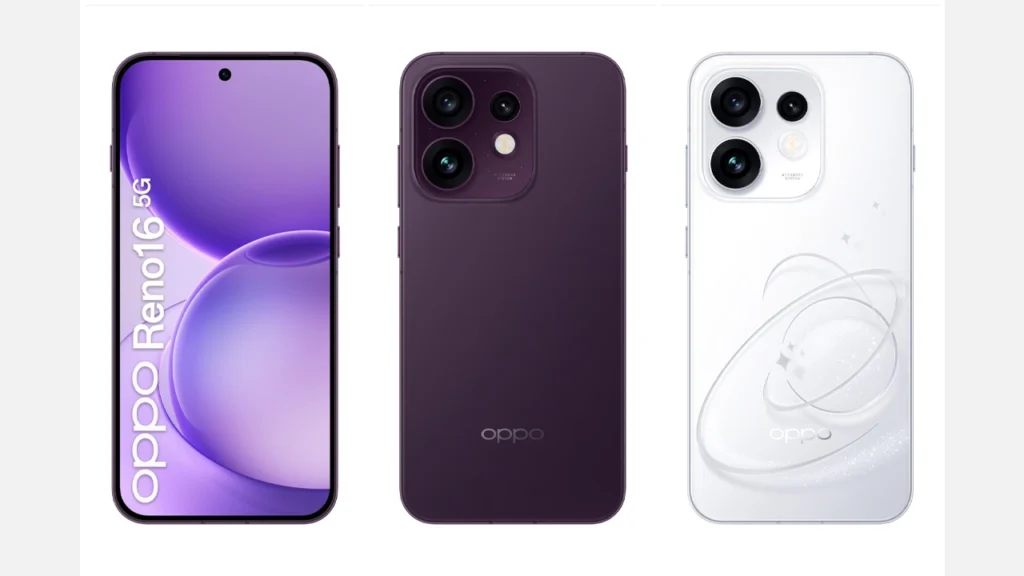 OPPO Reno 16 5G design