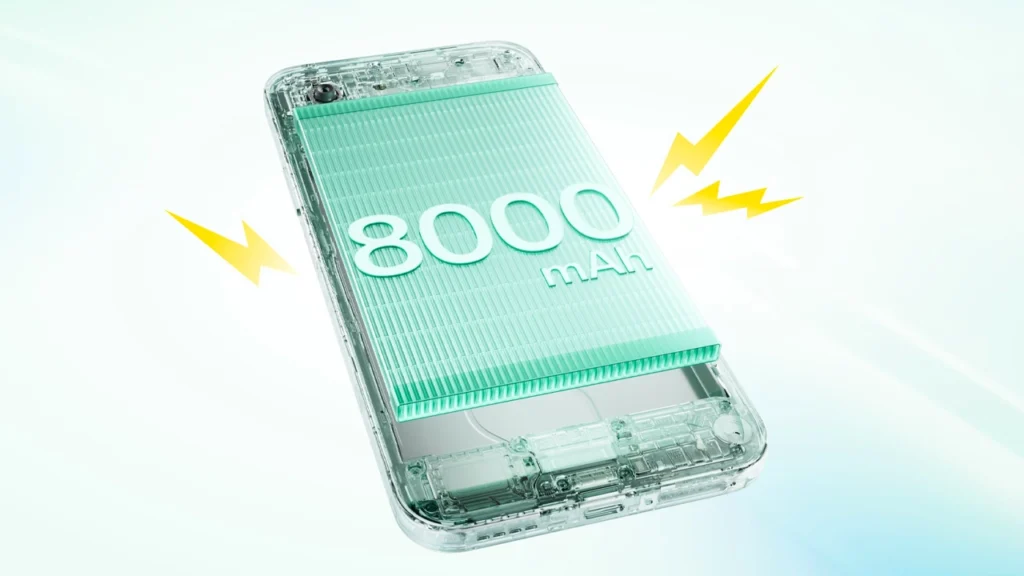 OnePlus N6 massive 8,000mAh battery